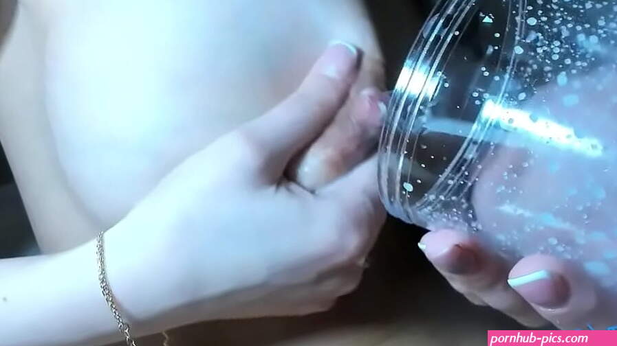 Big natural tits with milk pussy tits squirt in same time