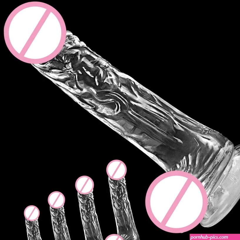 Clear Dildo Soft Transparent Dildo with Suction Cup