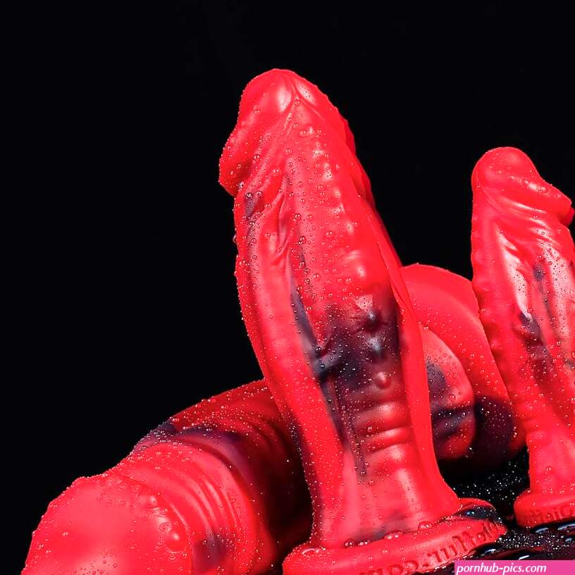 : Red Monster Dildo