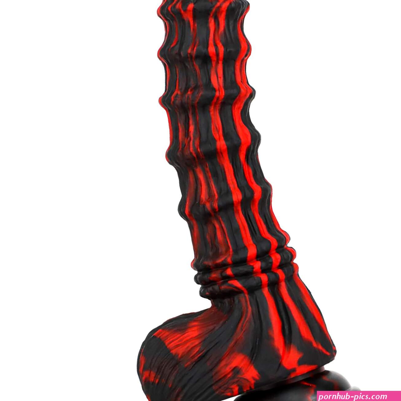 : SUILEE Red Black Male Realistic Dildo with Suction Cup Flexible Liquid Silicone Anal Dildos Prostate G-Spot Massager Adult Sex Toys for Women Men Couples
