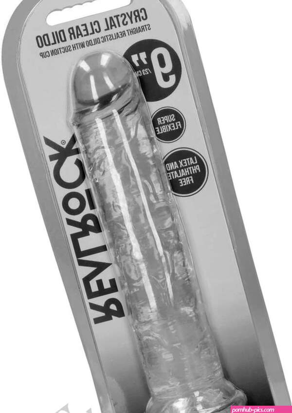 Realrock Crystal Straight Dildo 9 Tra