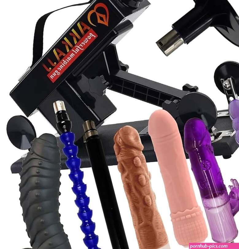 : AKKAJJ Mquina sexual para hombres y mujeres potente mquina de empuje automtica consoladores manos libres con juguetes sexuales ajustables multingulo para solteros y parejas : Salud y Hogar