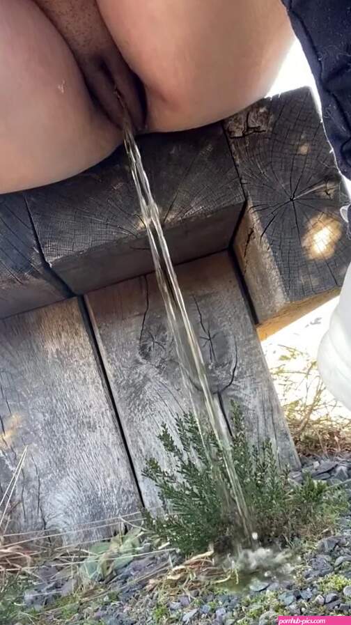 POV streams: Cute pussy creates flowing stream