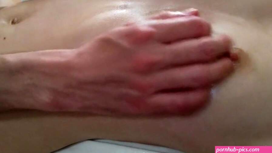 Oiled Nipple Play