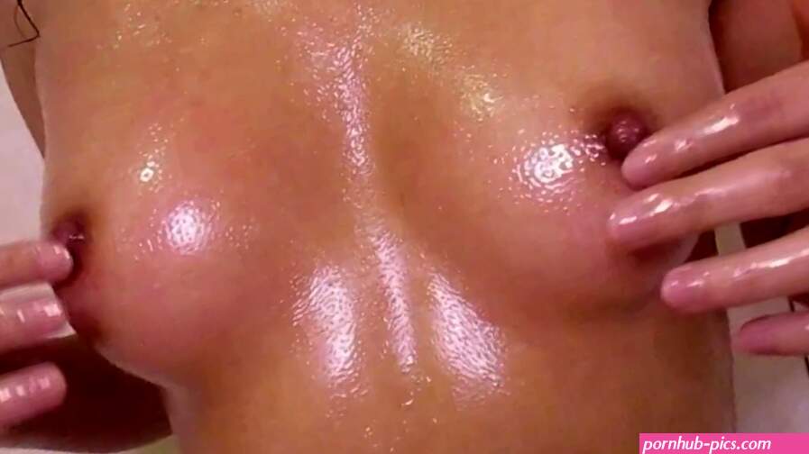 Oily Boob Massage and Nipple Play