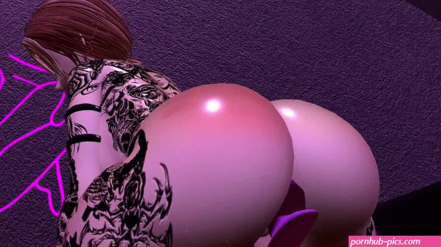 VRchat E-girl ass fucks herself!