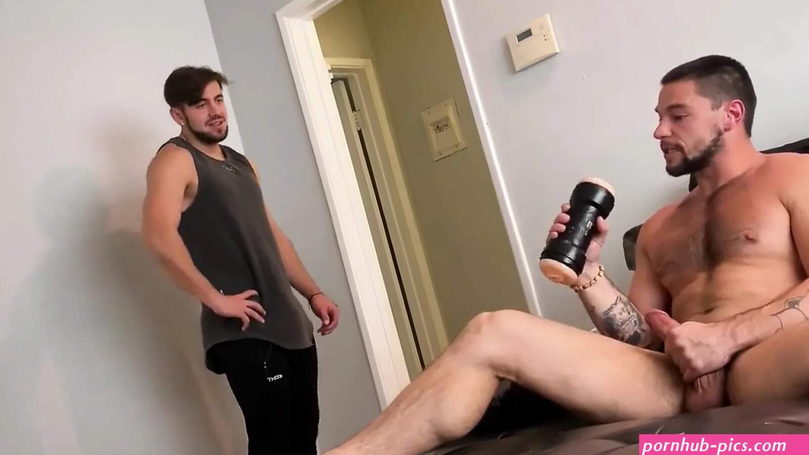 Guy Catches His Roommate Jerking off to His Porn: Gay Porn feat. Solomon Aspen by FapHouse