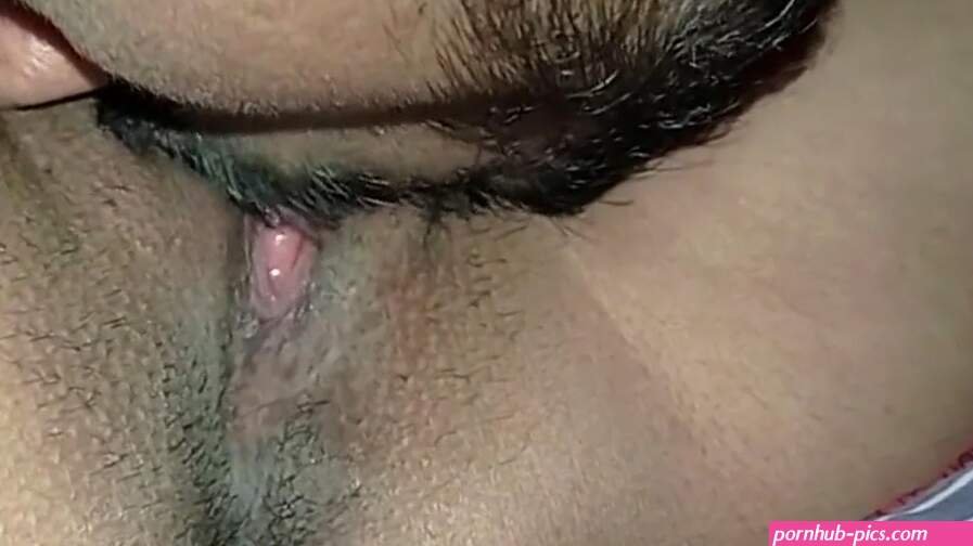 Indian husband licking her hot wifes pussy closeup