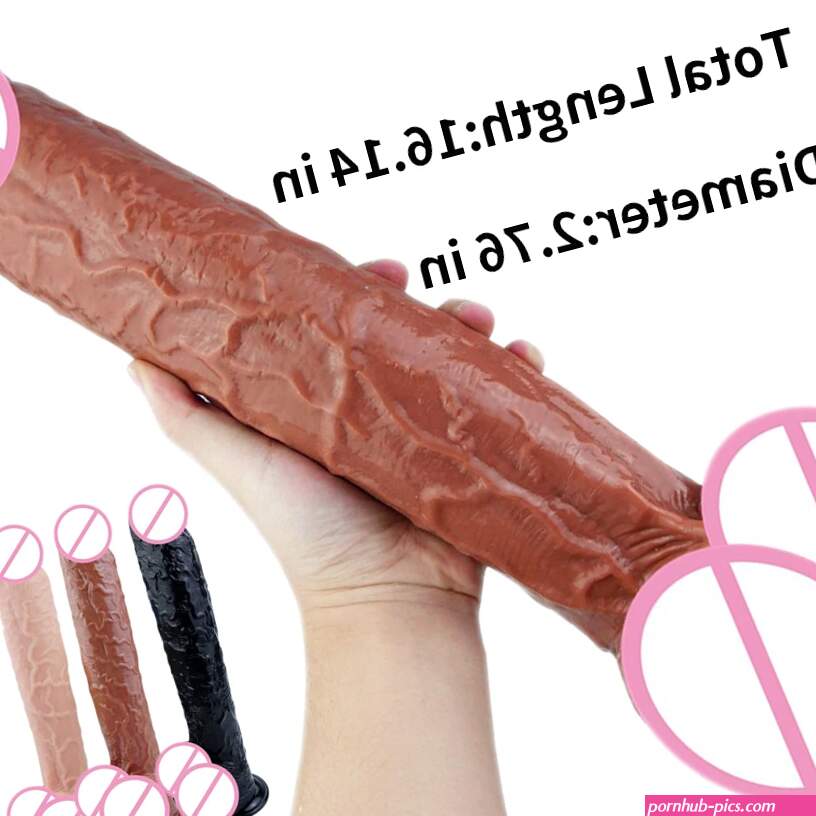 GaGu Super Huge Black Dildo 41cm