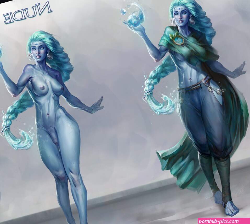 Commission 113! Sexy DnD water genasi :3 dndartists dndcommissions