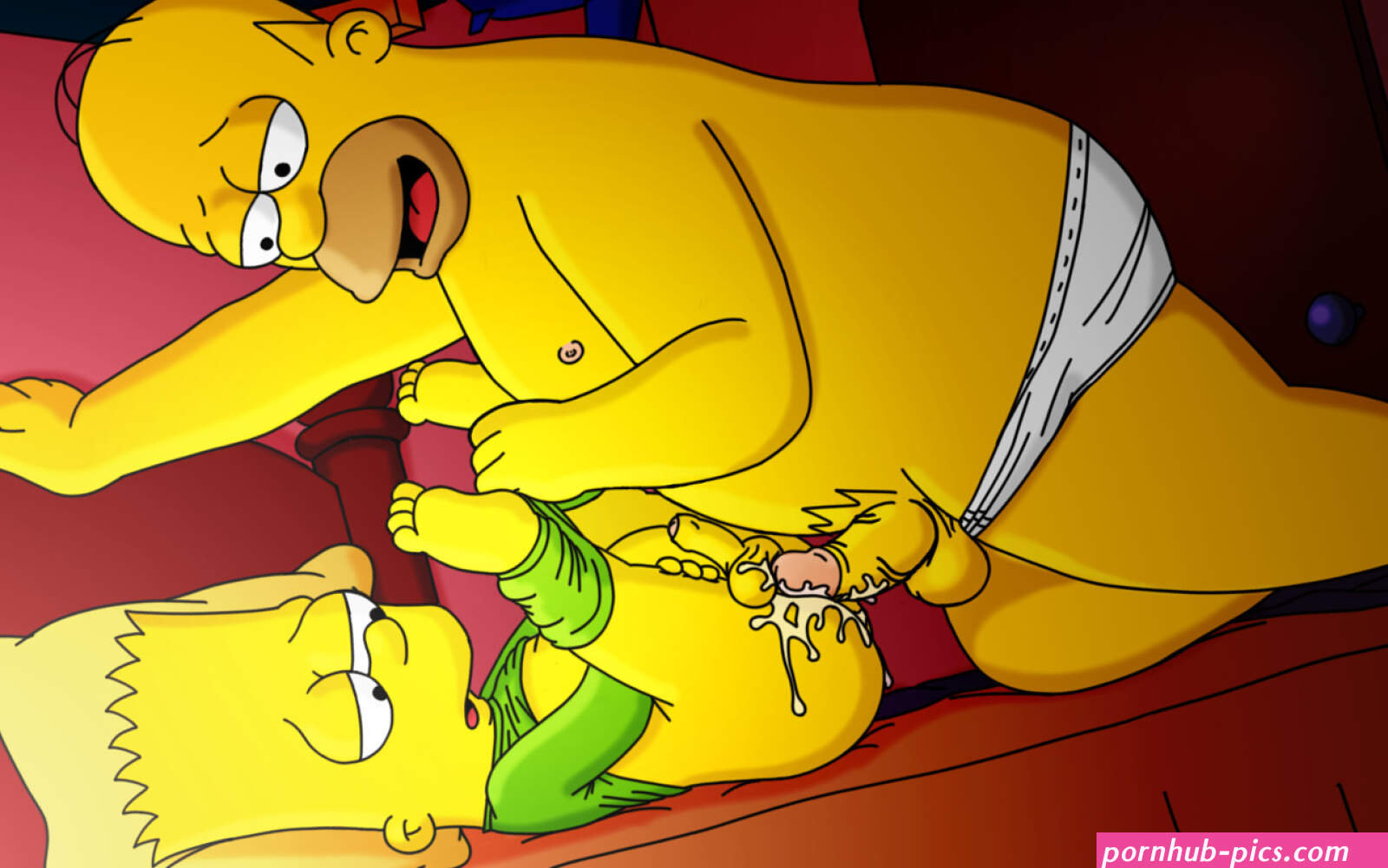 Post 1895457: BartSimpson HomerSimpson RedFeather TheSimpsons
