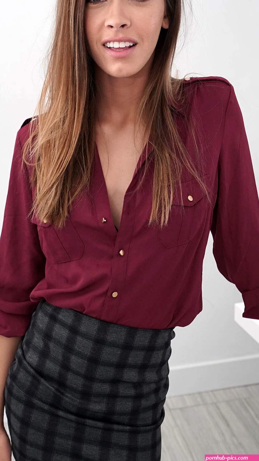 Charity Crawford Fucking With Her Plaid Skirt On!