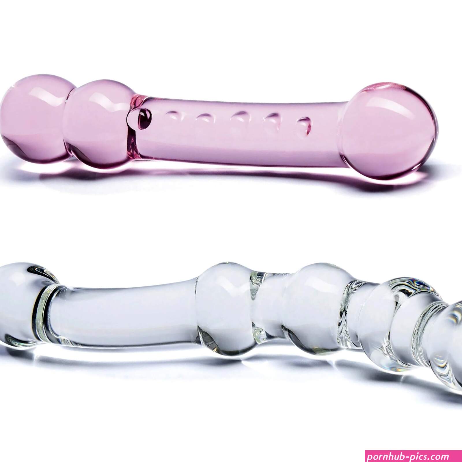 Double Pleasure Glass Dildo Set