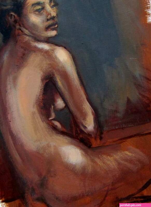 Figure Study Painting by Christopher Hickey