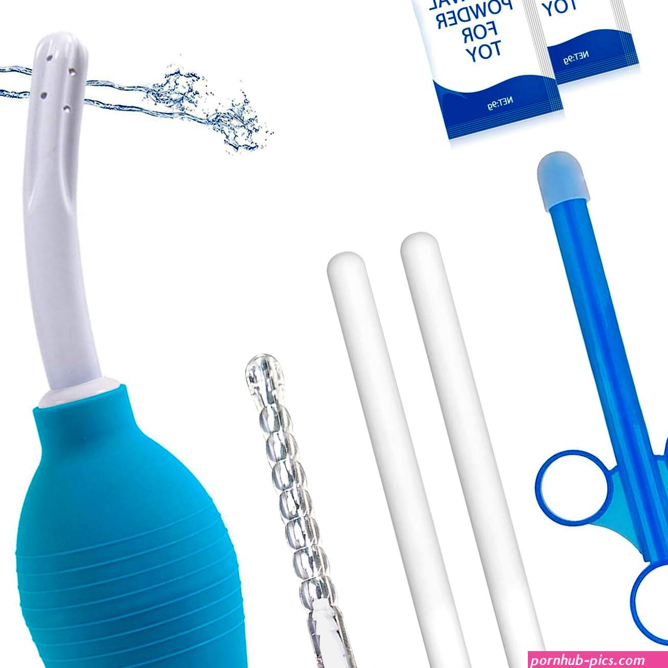: Sex Toy Cleaner Care Kits for Sex Doll Cleaning Male Masturbators 7 Pcs Pocket Pussy Cleaner Adult Male Toy Reusable Drying Rod Lube Lubricant Applicator 10.8 Oz Bulb Douche Washer Maintenance