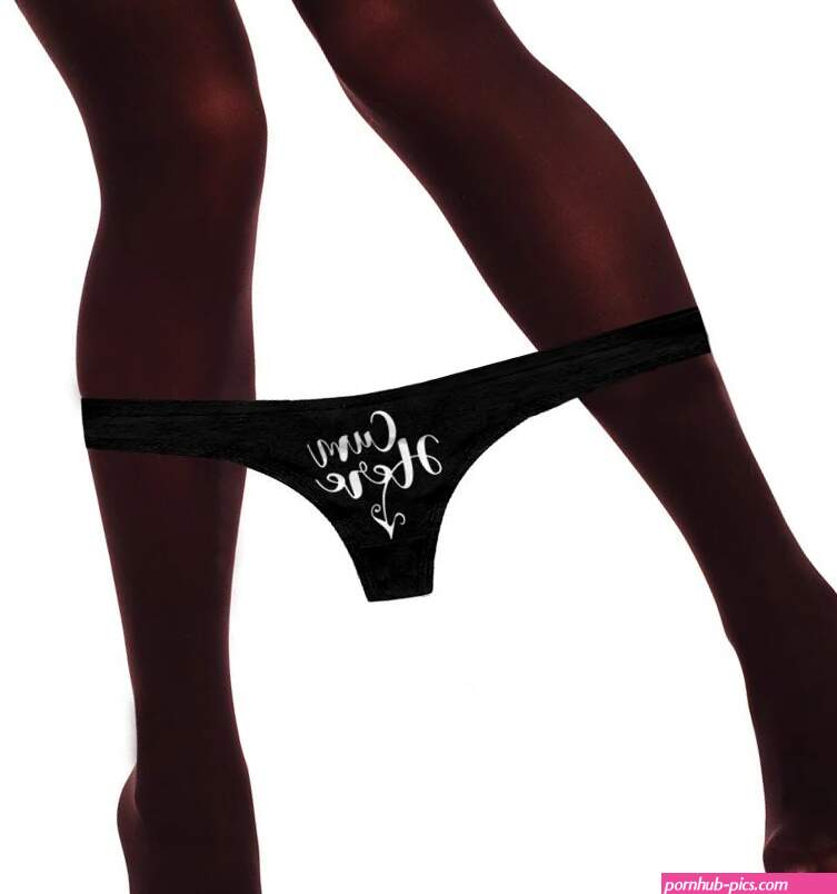 Cum Here Panties Sexy Funny Slutty Bachelorette Gift Cum Slut Panty Wo