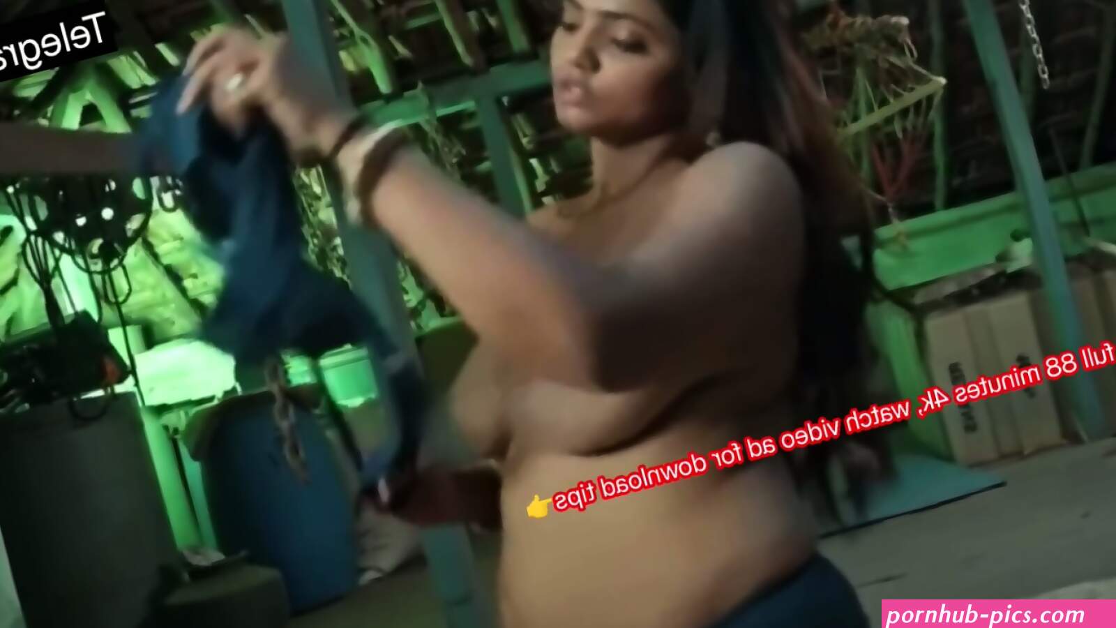 Bharti Jha Nude Boob Show With Sasur Ji Indian Web Series