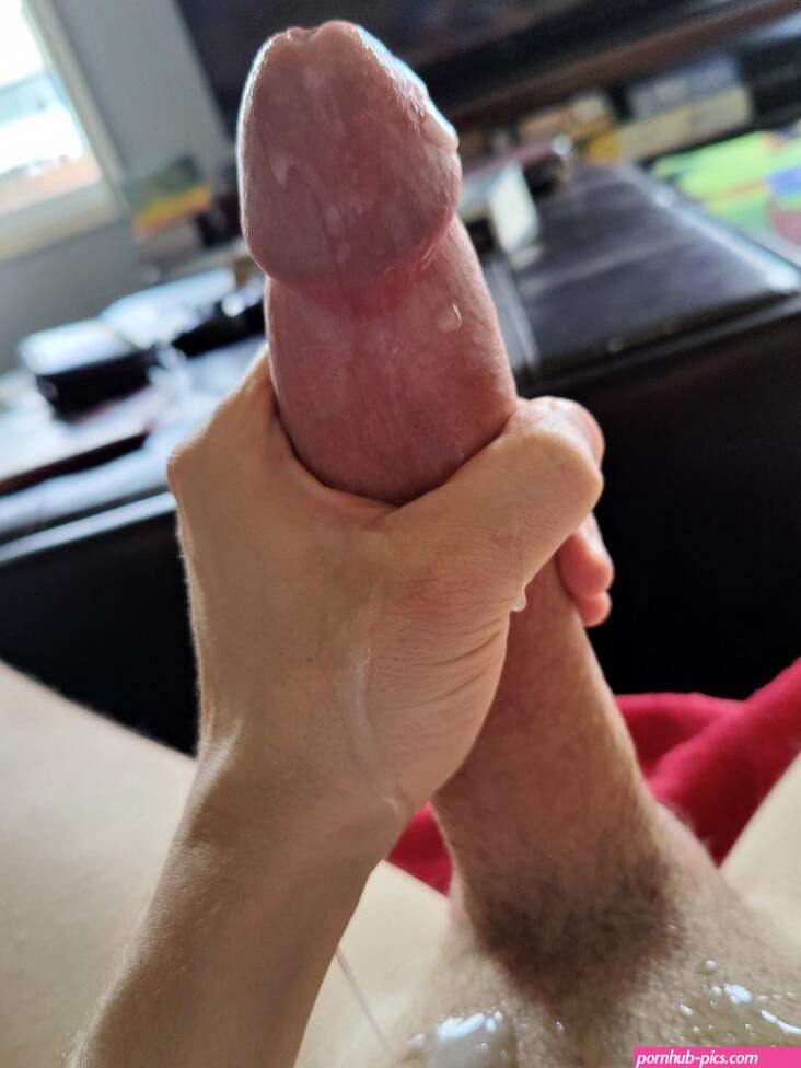 Big White Cock and a Big White Mess