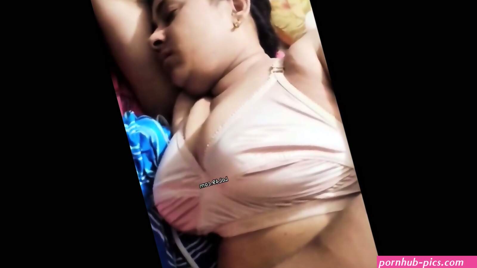 Desi Sleeping Wife Boobs Pressing