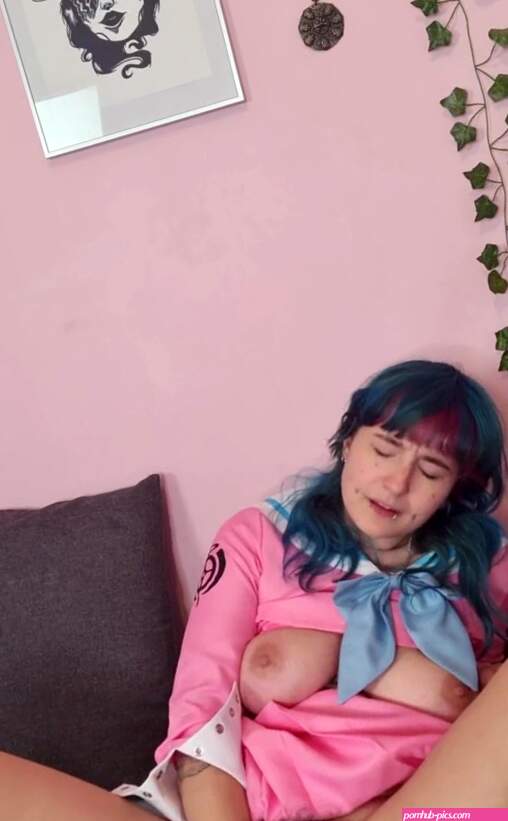 Its Been a Long Time Since I Tried to Wear a Cosplay.... I Love It a Fait Longtemps Que Javais Pas Essay De Porter Un Cosplay. ft. Khalamite: Colored Hair Vibrator Hairy Nude Porn