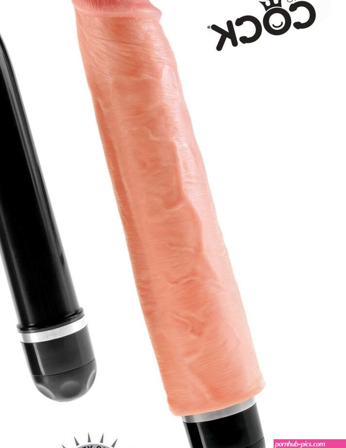 King Cock 10 Vibrating Dildo Realistic Vibe REAL DEAL Waterproof THICK GIRTH