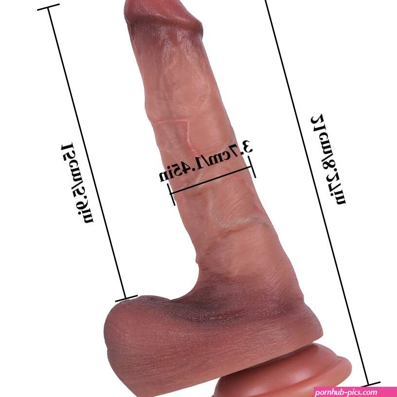 G33 Ultra Realistic Dual Density Liquid Silicone Dildo 8.3 Inch