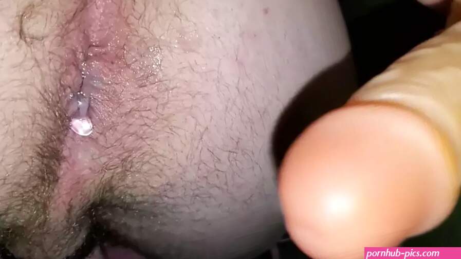 Fucking myself with a dildo and playing with cum
