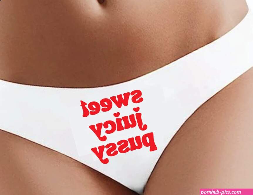 Sweet Juicy Pussy Thong Panty