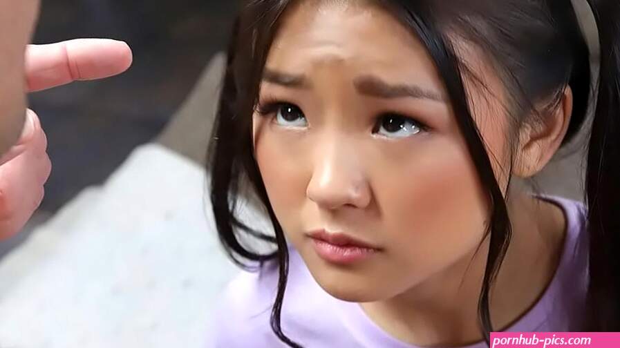 Free porn: Tiny asian gets caught messing around