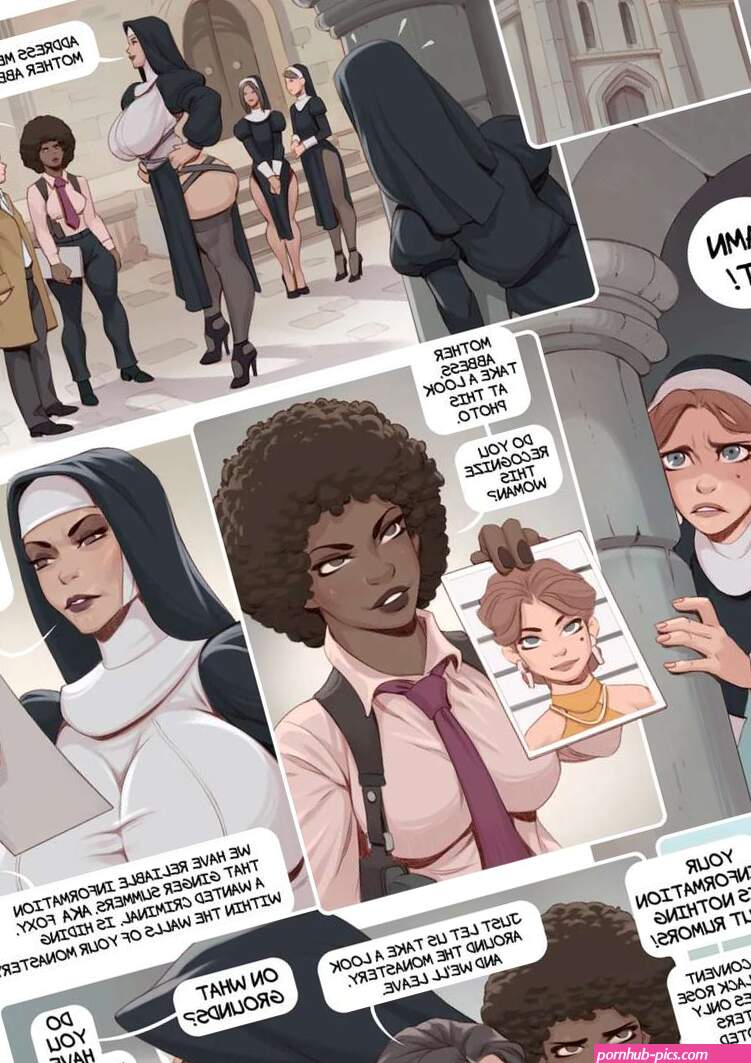 Porn comic Nun on the run. Rino99 Sex comic a big cock