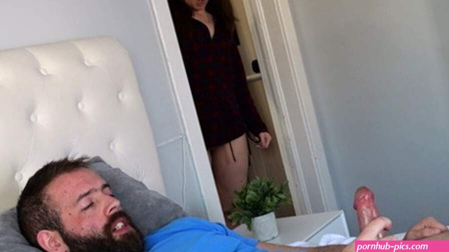 Boy Caught Masturbating by Stepmom She Fucks Me