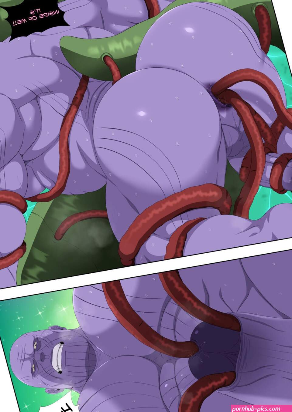 Thanos x Aliens Porn Comic