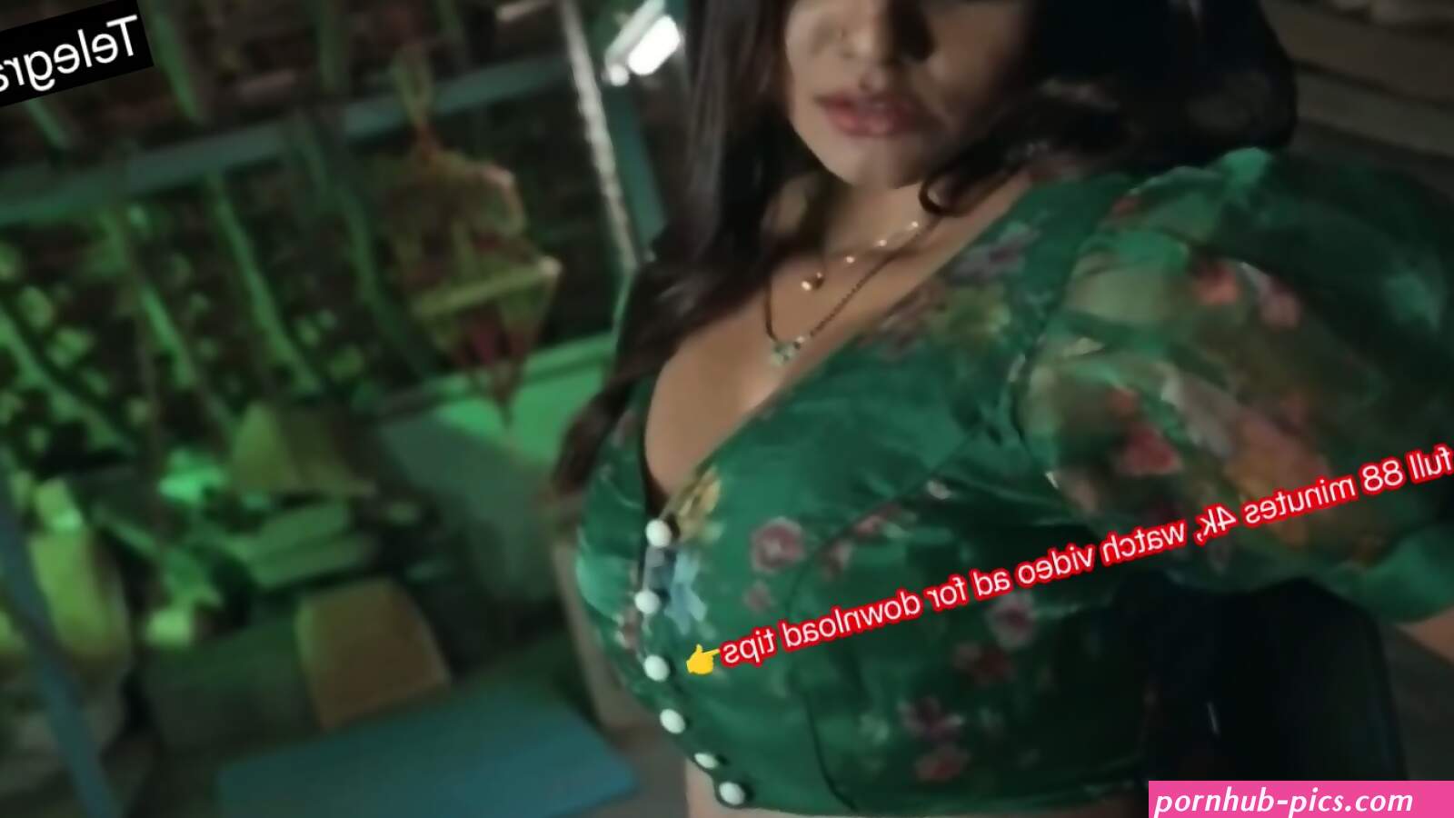 Bharti Jha Nude Boob Show Z Indyjsk Seri Internetow Sasur Ji