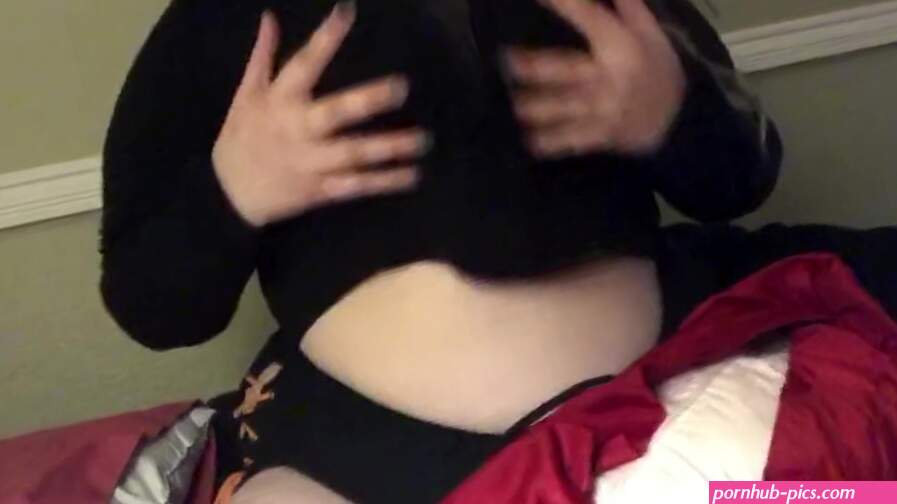BBW with BIG TITS humping pillow
