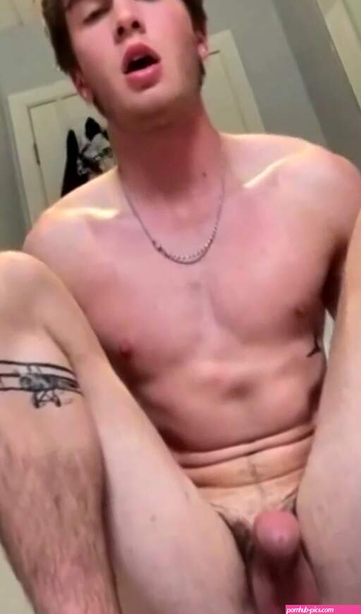 Boy fucks himself in the shower