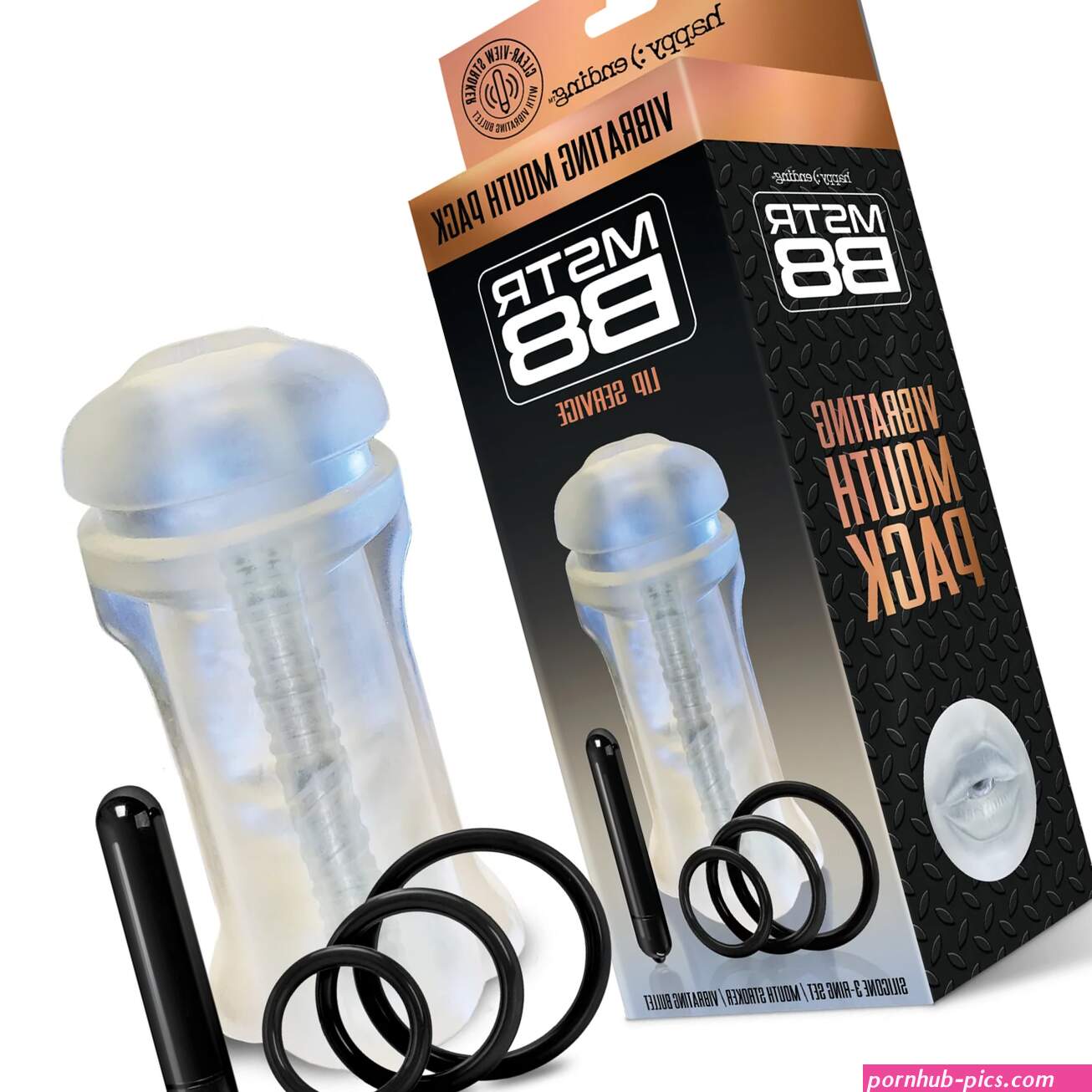MSTR B8 Vibrating Oral Sex Pack Lip Service Five Piece Masturbation