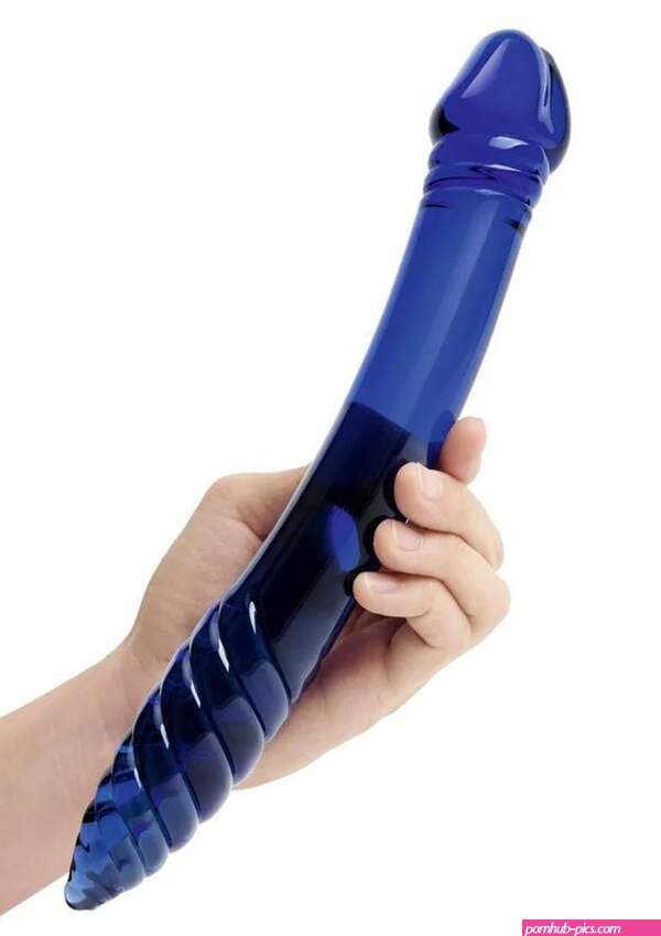 Glas Double-Sided Glass Dildo For G-Spot and P-Spot Stimulation PINK PUSSYCAT BOUTIQUE NYC