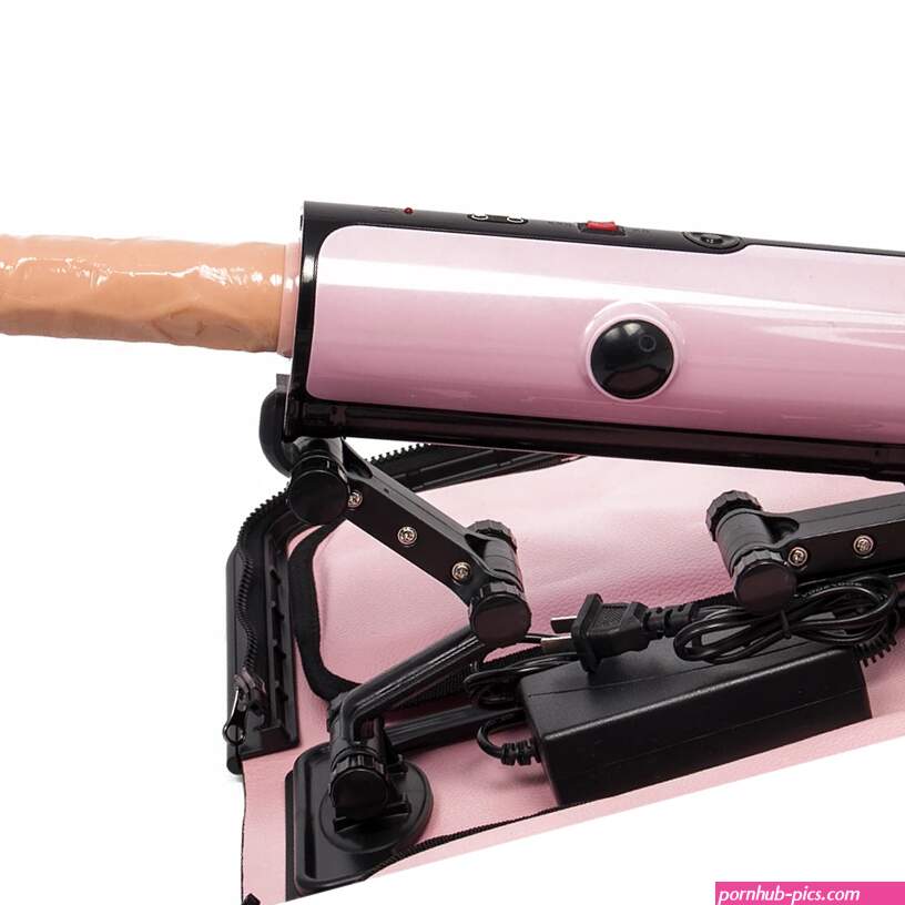 Full Throttle Pink Sex Machine With Dildo