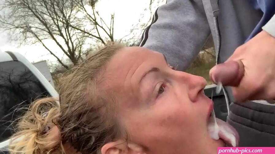 Stepmother gives blowjob to stepson