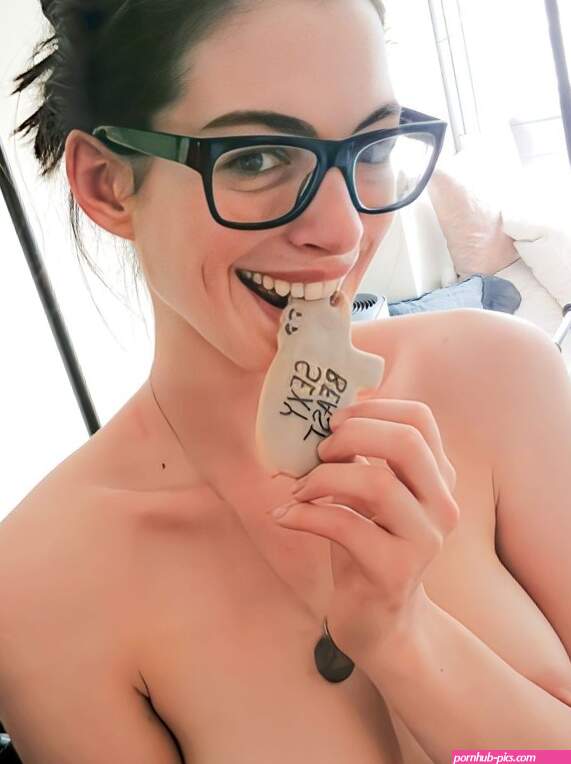 Anne Hathaway as a topless sexy beast