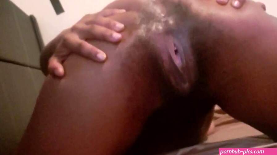 BEAUTIFUL Hairy Black PUSSY Tease