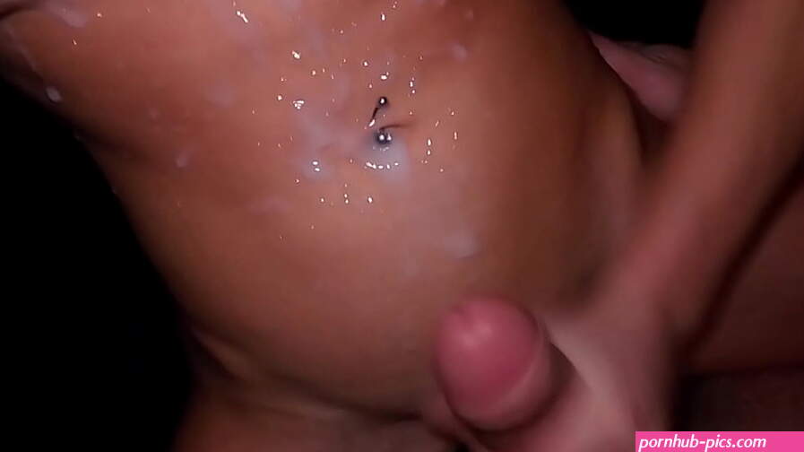 Amateur girlfriend gets fucked while covered in cum compilation