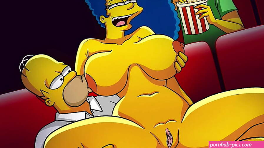 Naughtiness at the movies! The Simpsons Porn Comics