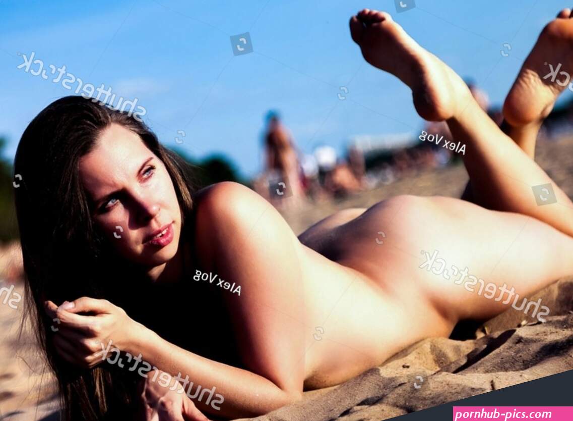 Perfect Naked Naturist Lady Lying Down Stock Photo 2417028271