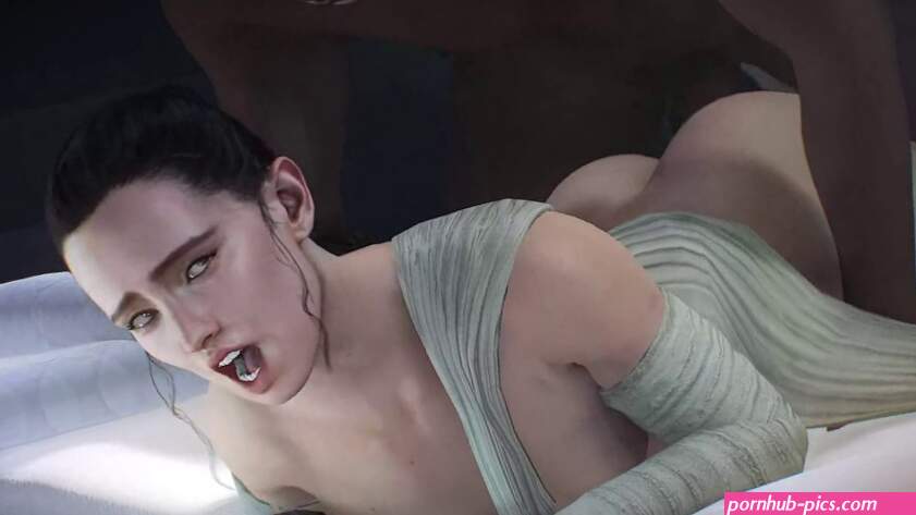 Rey gets fucked by Finn in the ass