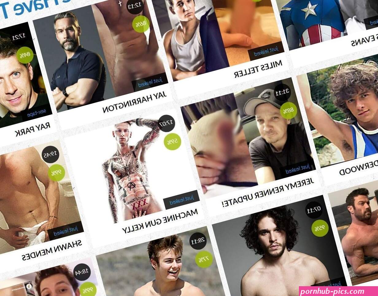 Male Celebrity Sex Tapes