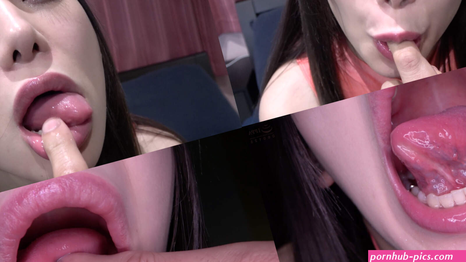 Tongue Bello Popular actress Nozomi Arimura39s finger blowjob and uvula touch play!: ADOA: Spitting: XCREAM