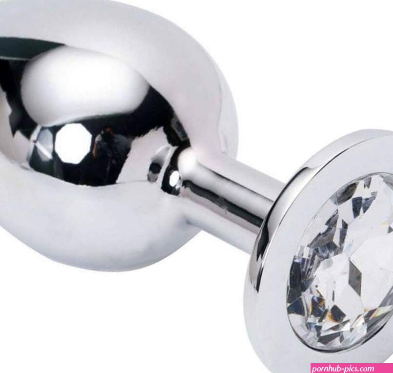 : Rbenxia Plug Anal Butt Jewelry Silver Steel Bondage Fetish Small Size White : Health Household