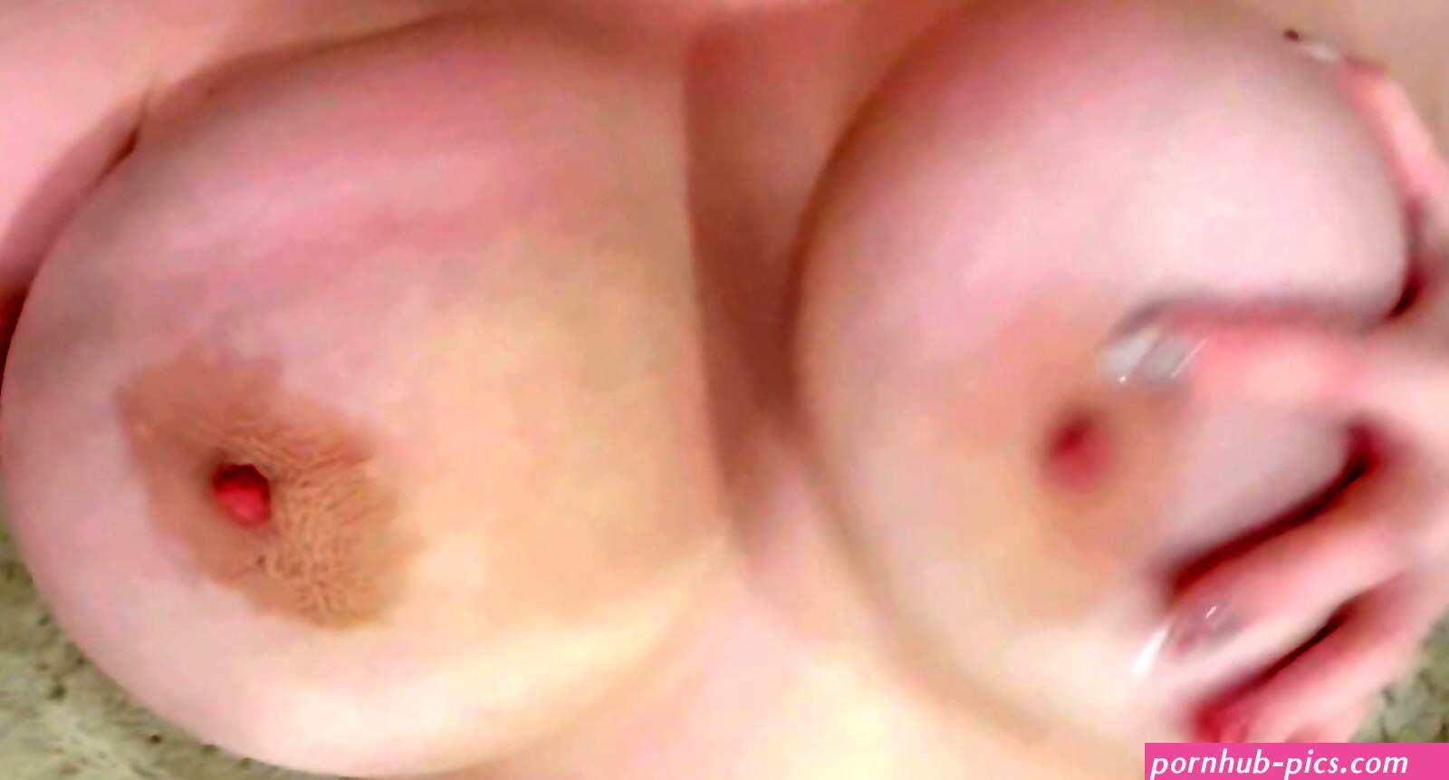 Busty Blonde Pussy And Huge Boobs Play