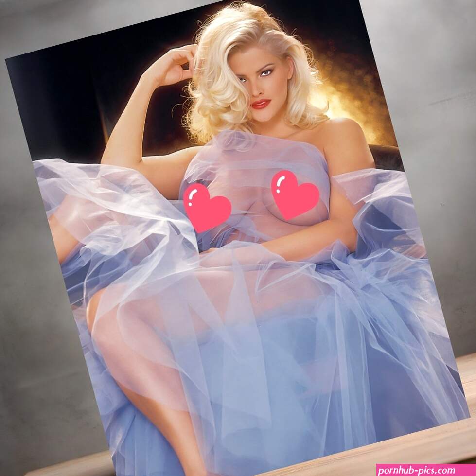 Anna Nicole Smith Nude Mature poster on aluminum print size options. V2